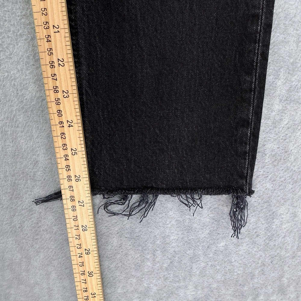 GAP Jeans Women 2/26 (ACTUAL 26x26.5) Black Cheeky Straight High Rise NWT - Picture 15 of 16
